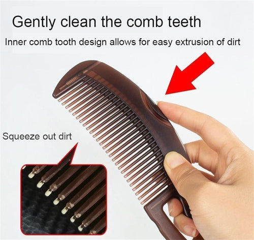 Rizqly Dandruff Removal Comb full view